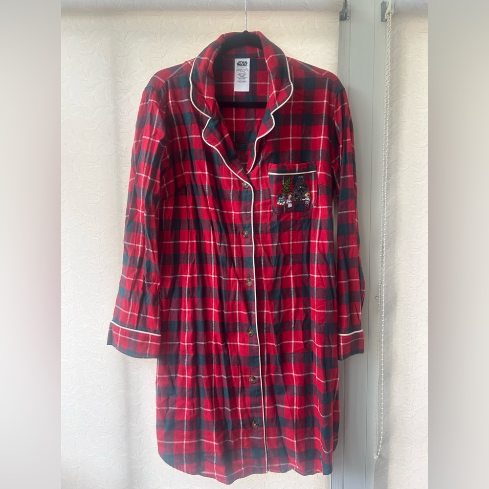 Star Wars flannel sleep gown